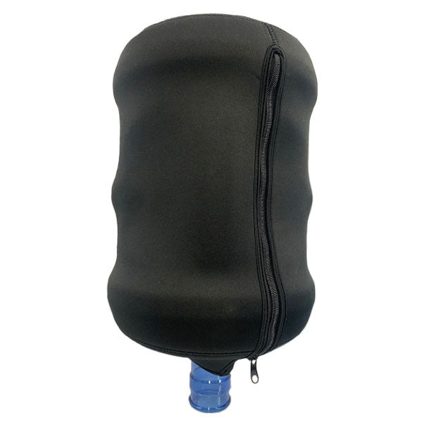Water bottle Cover Zip Up - Black
